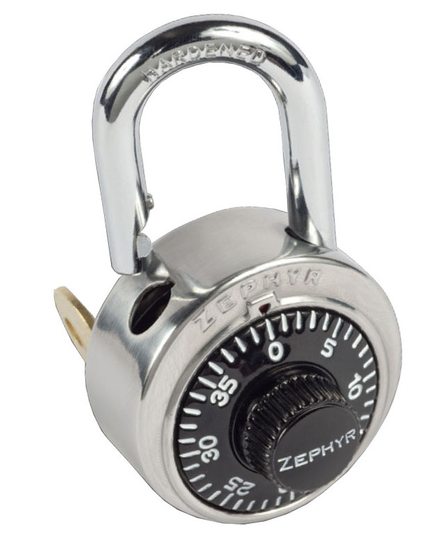 combination lock with key